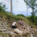 10 09 renato angelini e roberto amoroso rifanno un muro a strabatenza